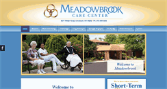 Desktop Screenshot of meadowbrookcare.org